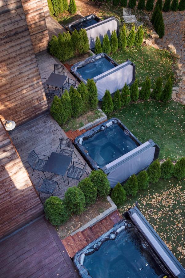 Pinus Villas Lodge With Private Jacuzzi & Phyto-Sauna Retreat Zheleznitsa Экстерьер фото