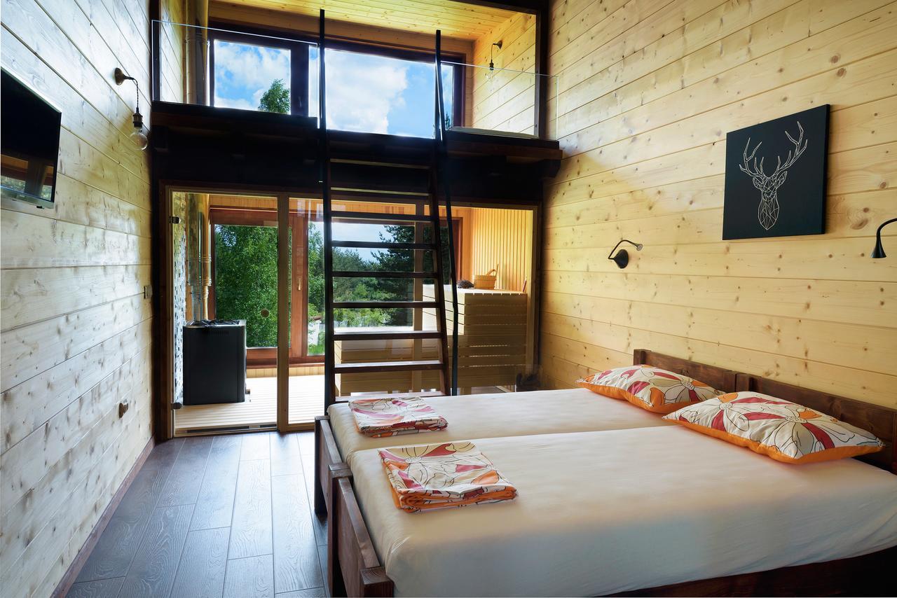 Pinus Villas Lodge With Private Jacuzzi & Phyto-Sauna Retreat Zheleznitsa Экстерьер фото